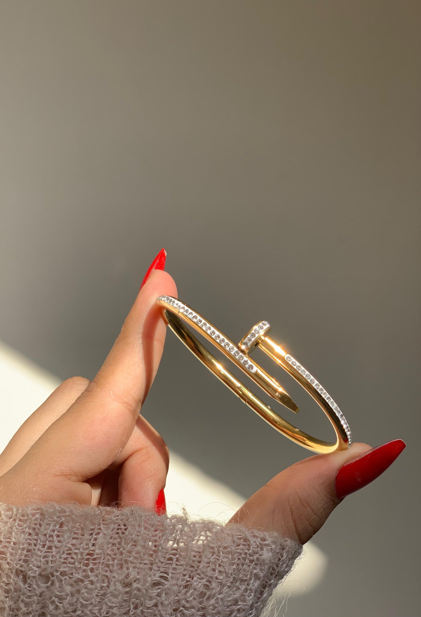 Modern Wrap Gold Bangle