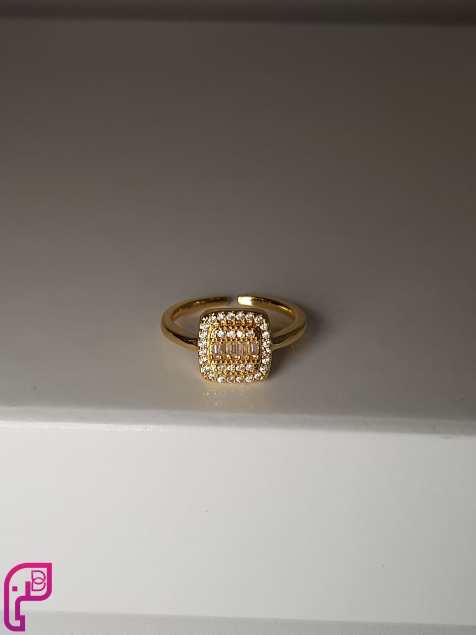 Golden Sparkle Ring