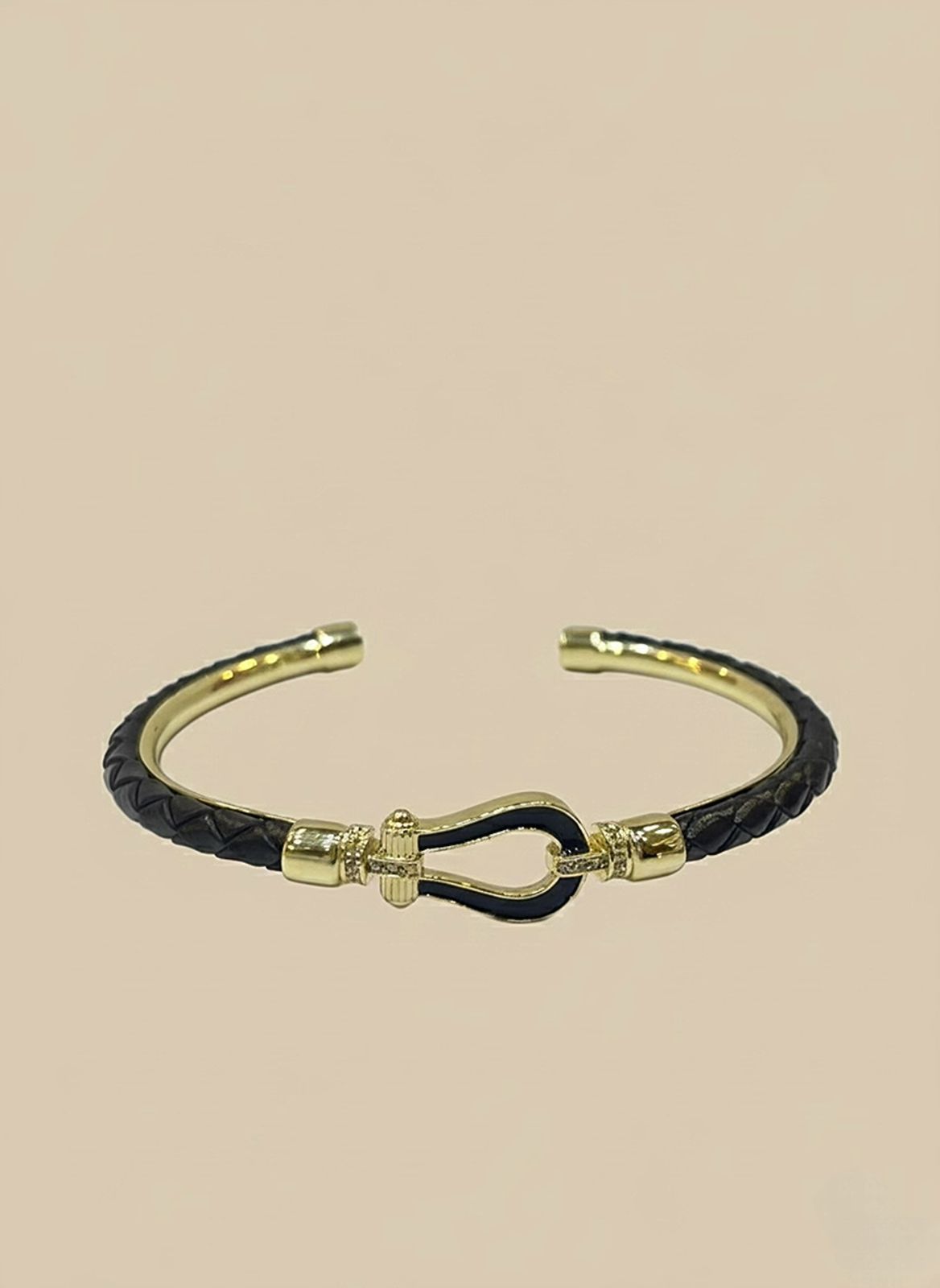 Midnight & Blush Enamel Cuffs