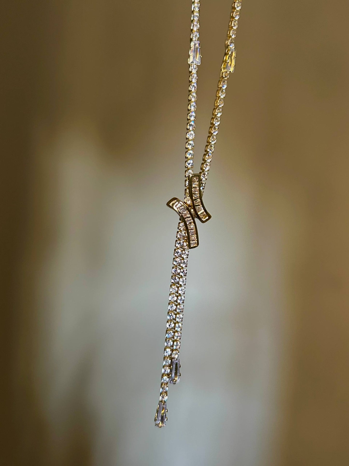 Infinite Sparkle Y-Necklace