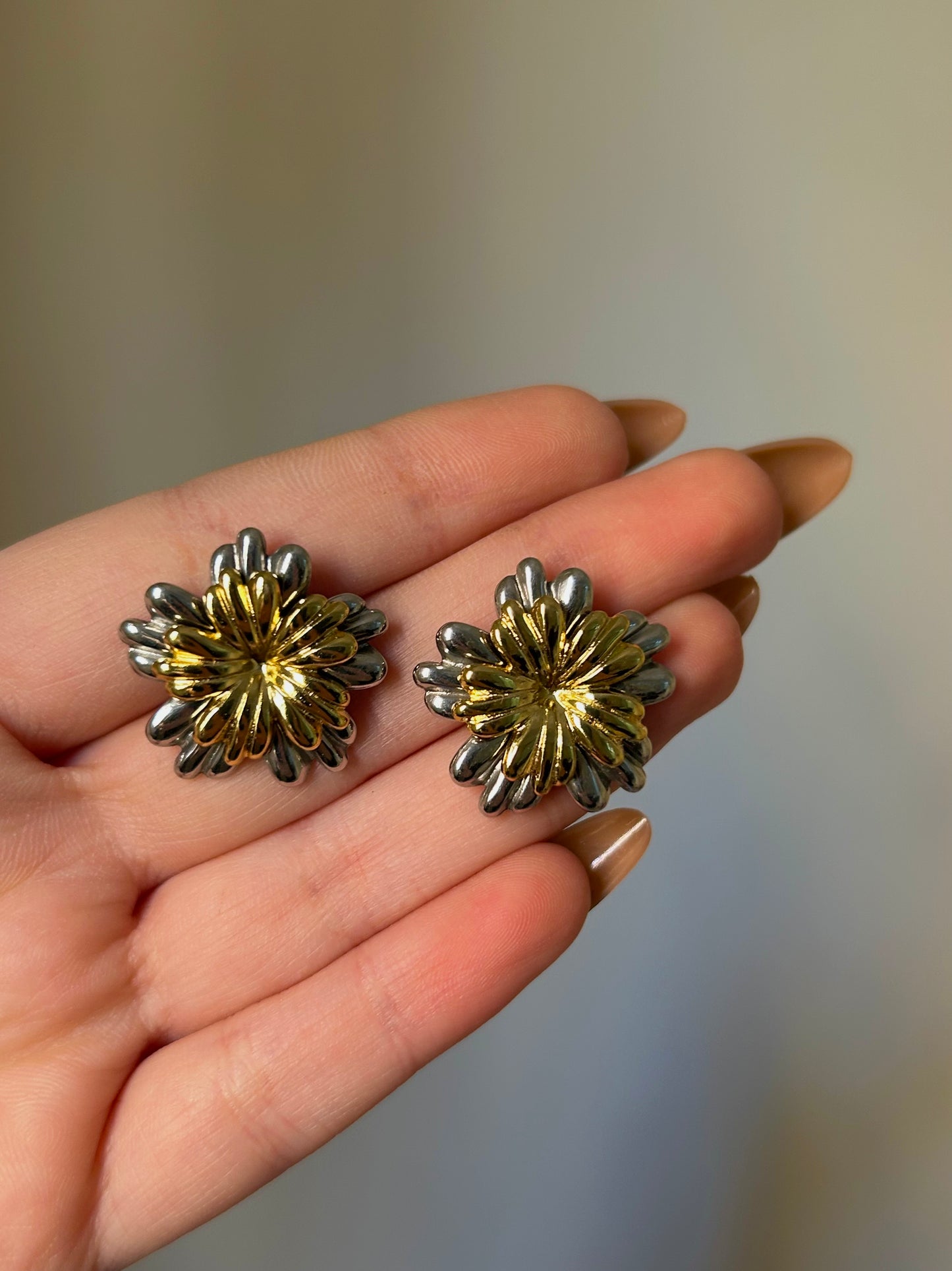 Floral Burst Studs