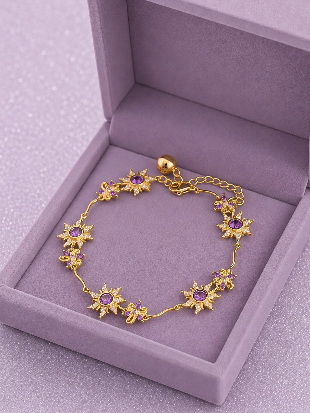 Rapunzel Sun Charm Bracelet
