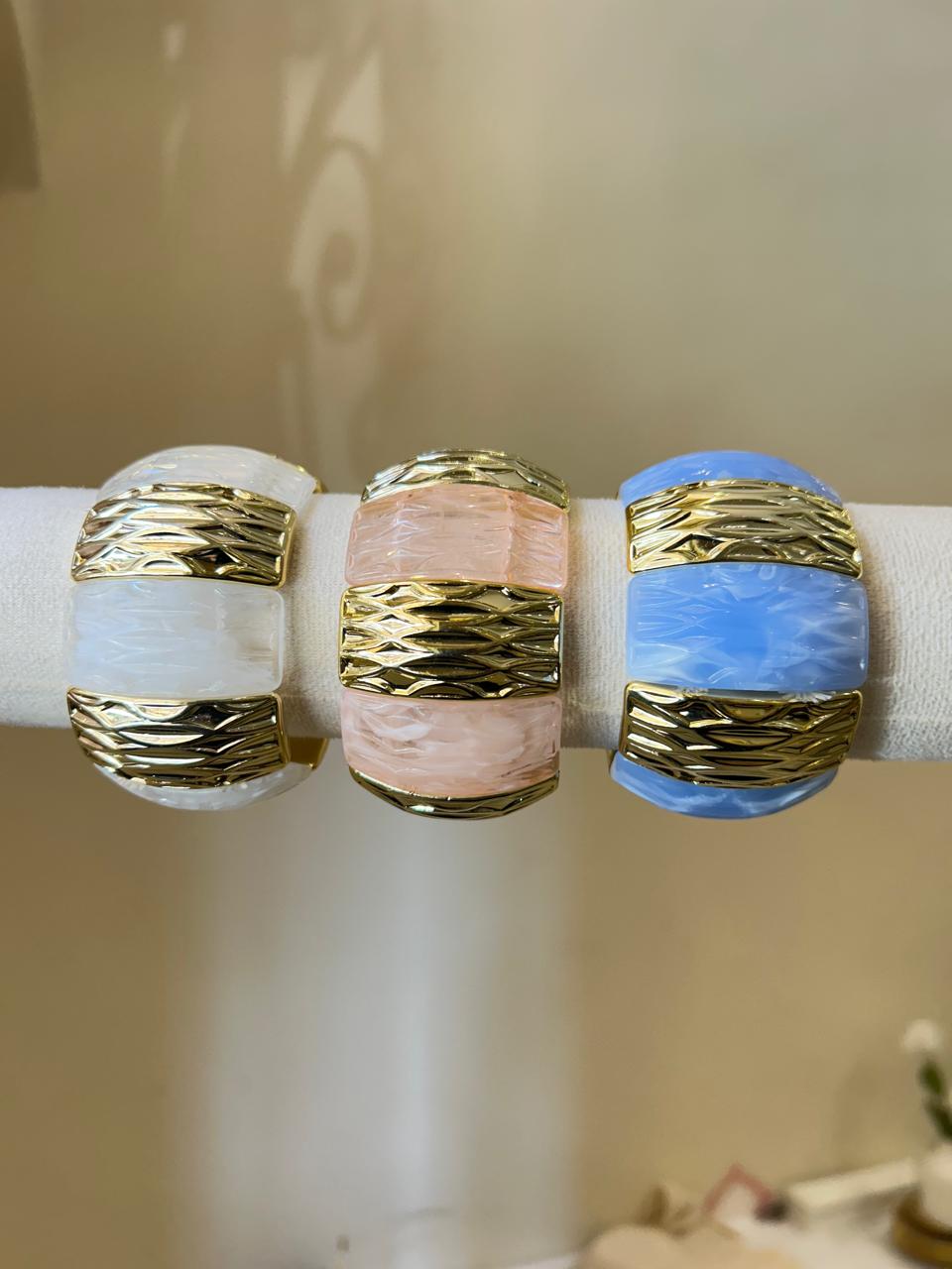 Vibrant Summer Acrylic Cuff