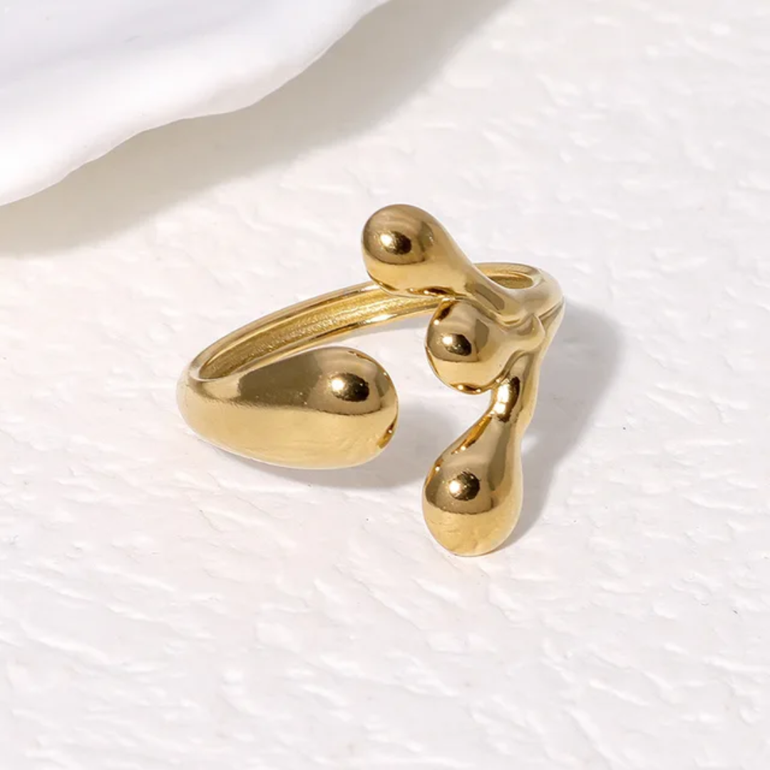 Abstract Molten Droplet Ring