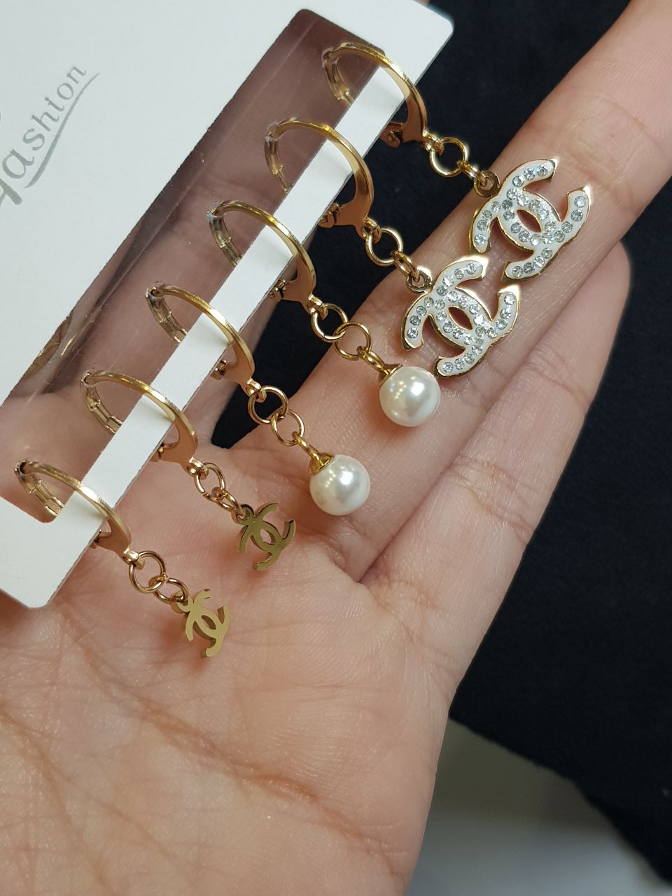 Curated Charm Hoops