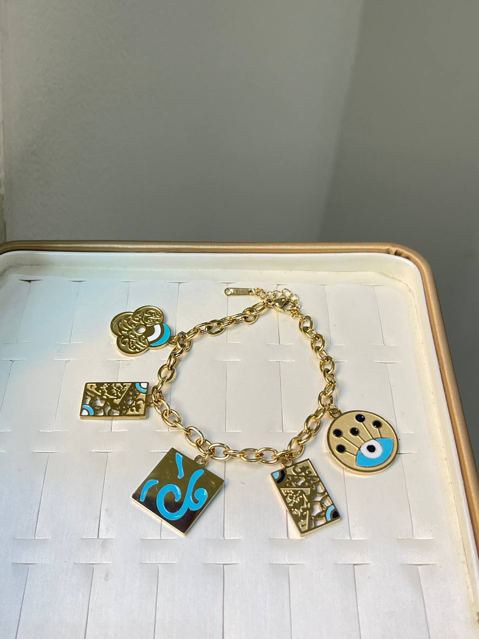 Heritage Gold Charm Bracelet