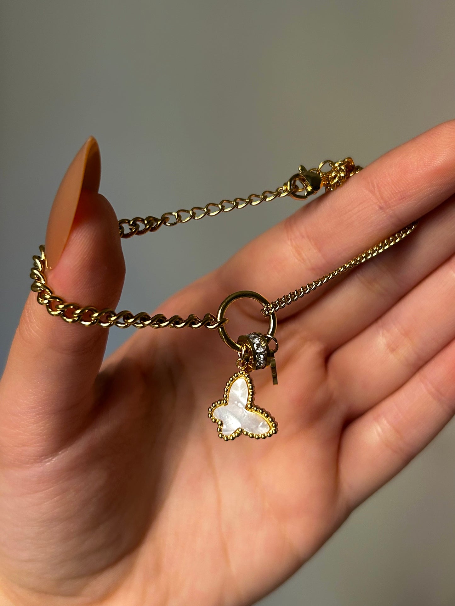 Golden Butterfly Bracelet