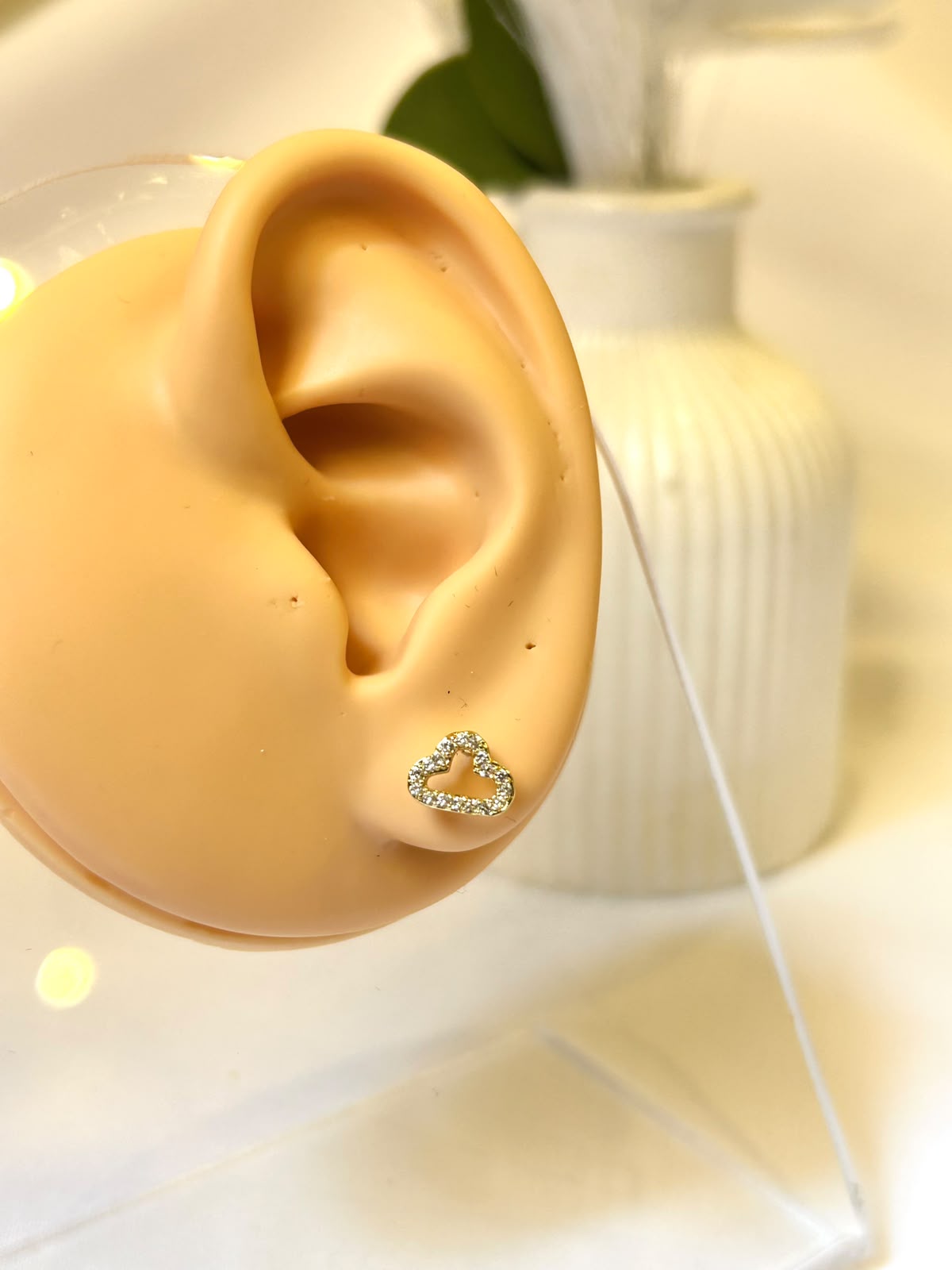Dainty Pavé Cloud Piercing