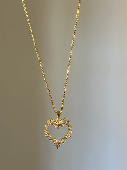 Golden Heart Locket