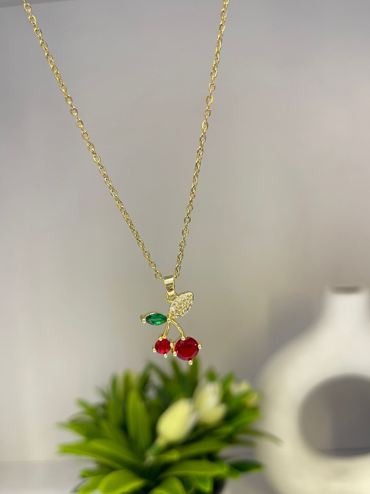 Charming Cherry Pendant