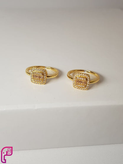 Golden Sparkle Ring
