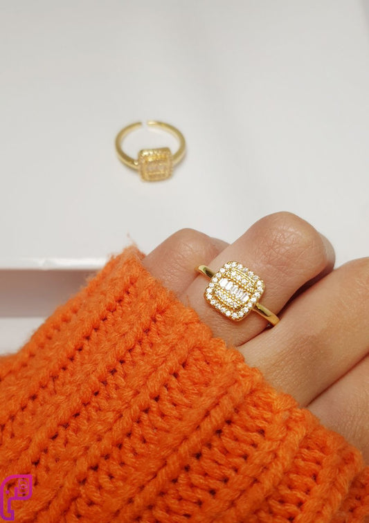 Golden Sparkle Ring