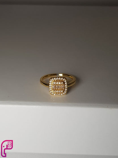 Golden Sparkle Ring