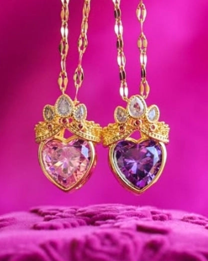 Rapunzel Crown necklace
