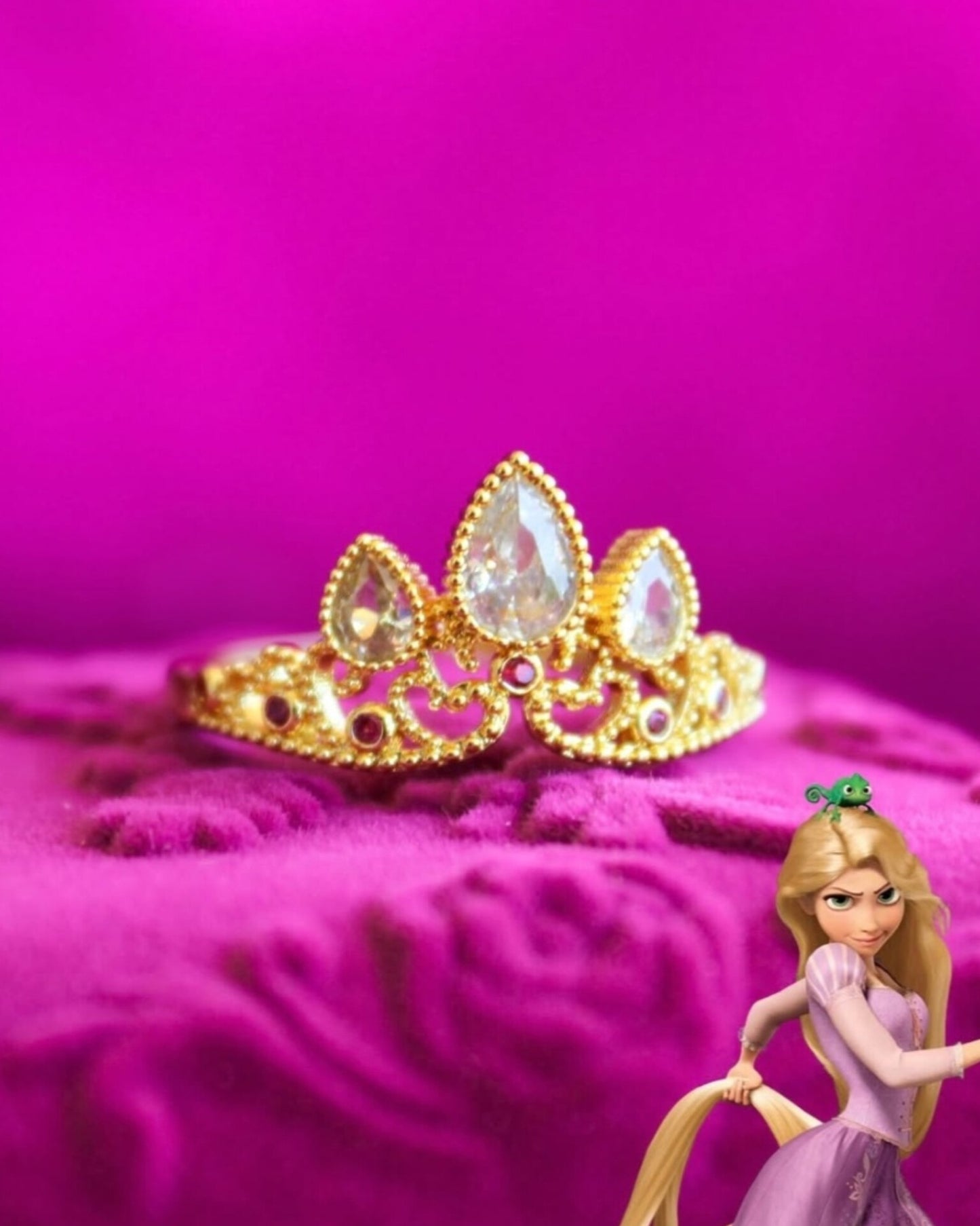 Rapunzel Crown Ring