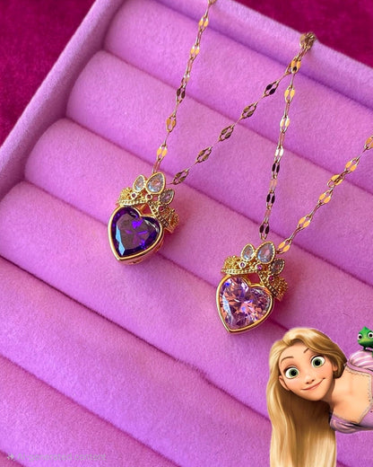 Rapunzel Crown necklace