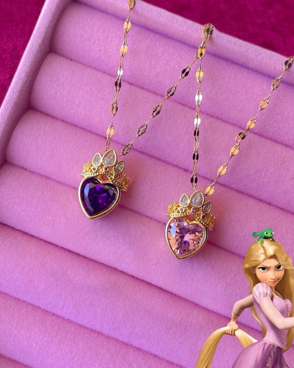 Rapunzel Crown necklace