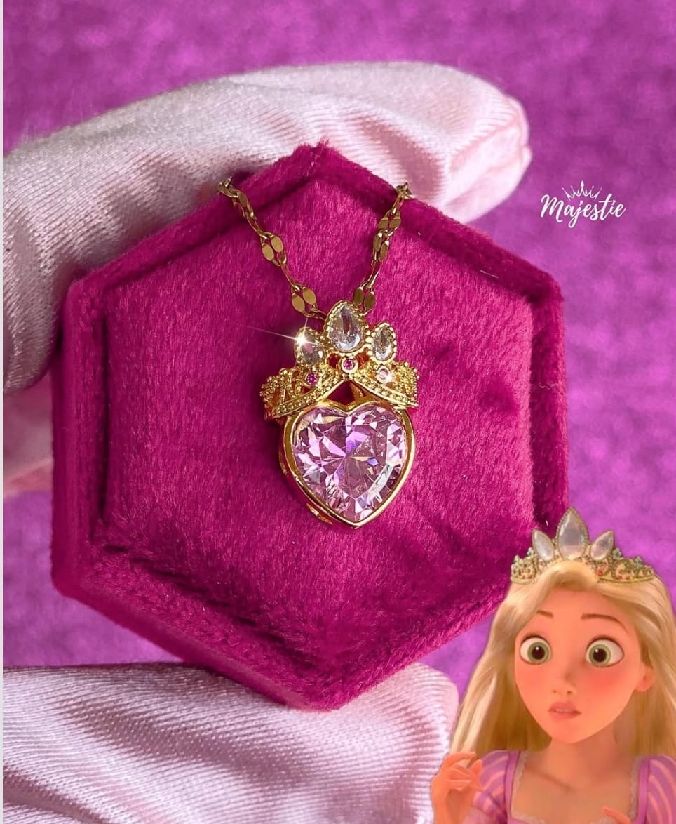 Rapunzel Crown necklace