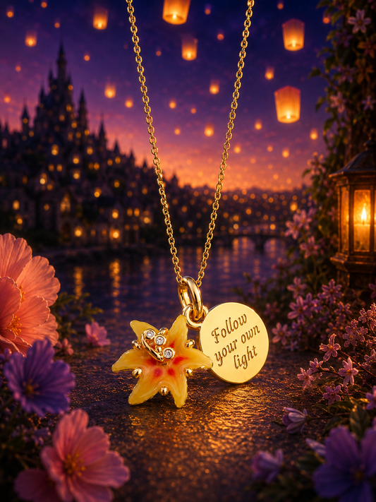 Magic Gold Flower Necklace