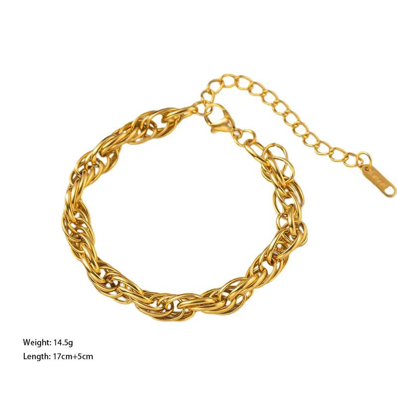 Classic Rope Chain Bracelet