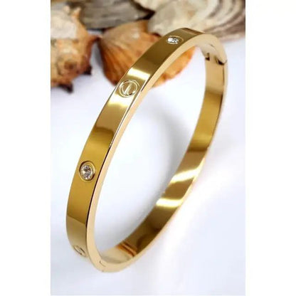 Elegant Screw Lock Bracelet
