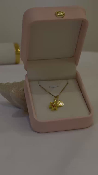 Magic Gold Flower Necklace