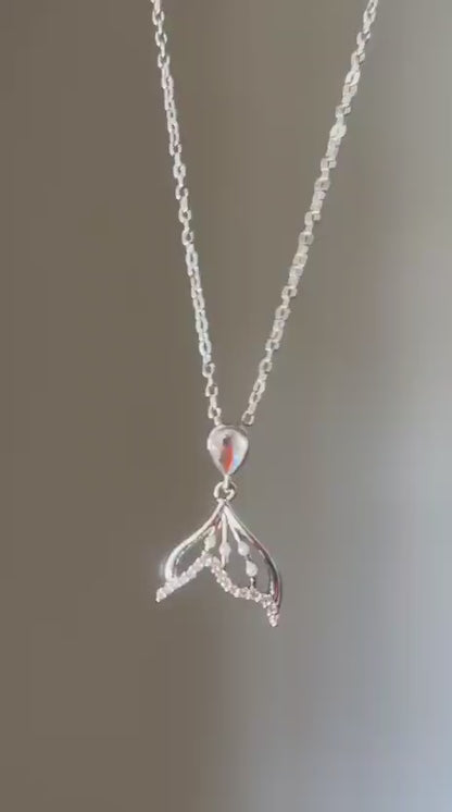 Ocean Whisper Mermaid Necklace