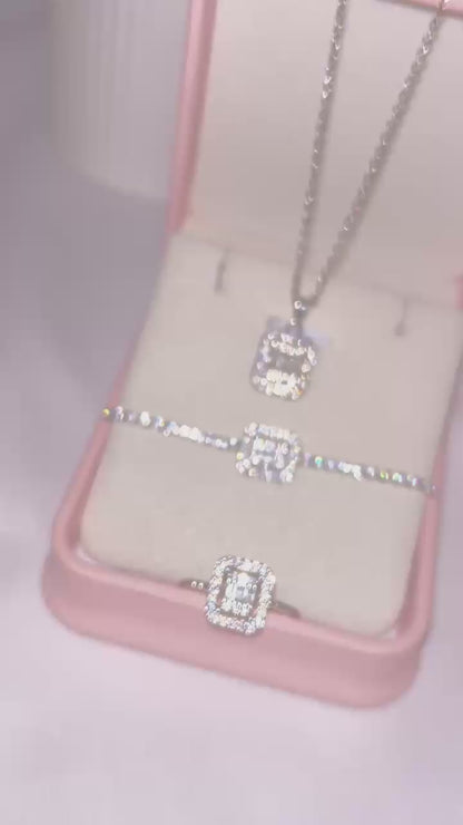 Sparkling Radiant Crystal Set