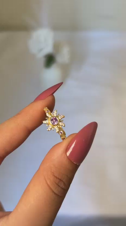 Glowing Rapunzel Sun Ring