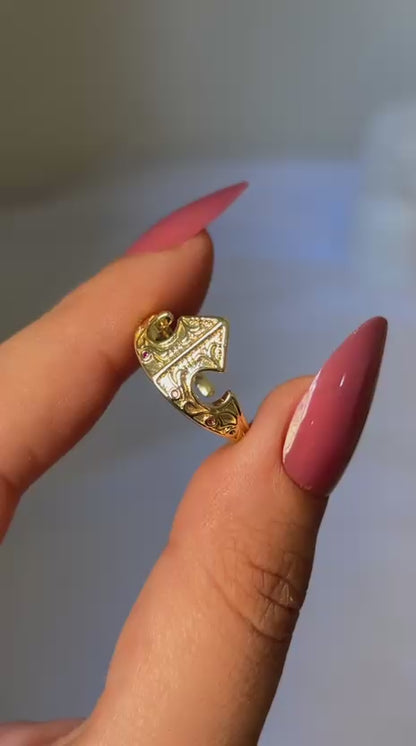 Aurora Crown Ring
