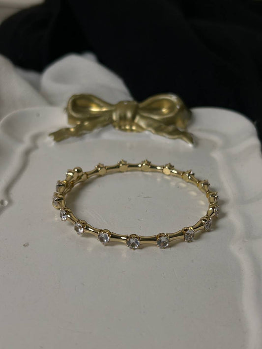 Elegance Crystal Tennis Bangle
