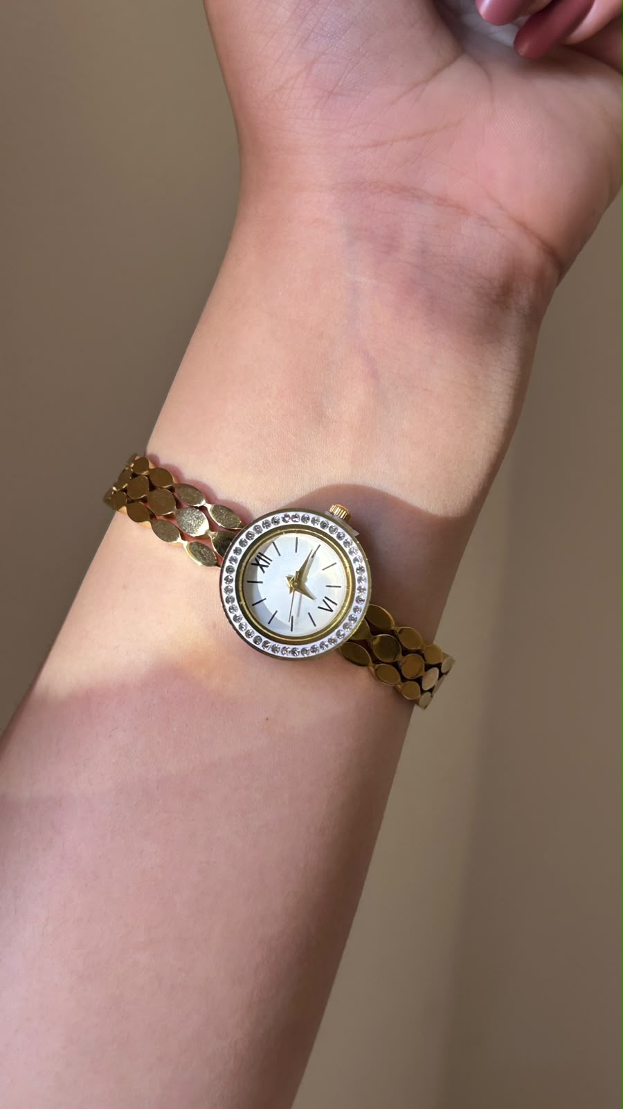 Honeycomb Link Bracelet Watch