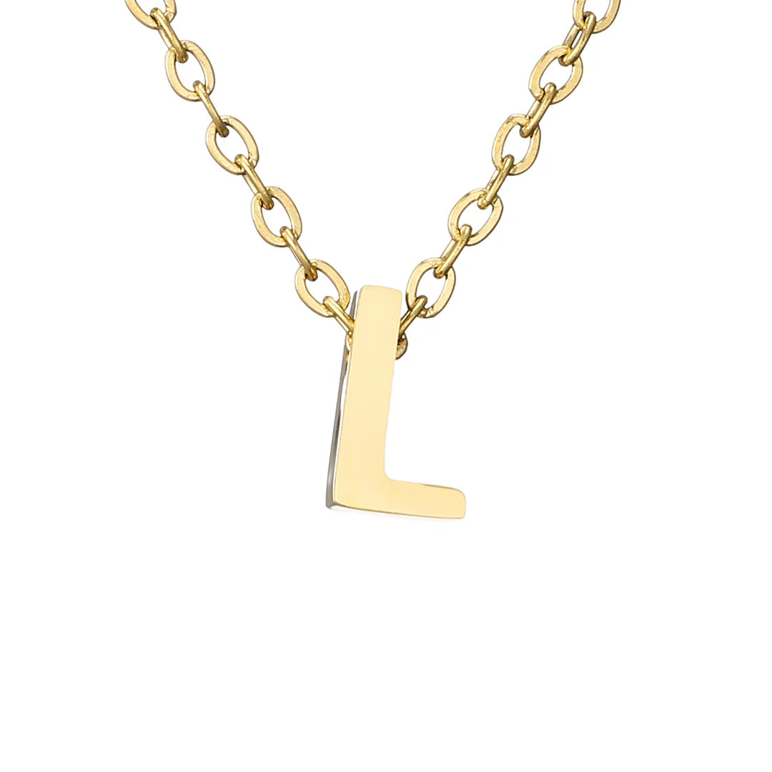 Golden letters Necklace