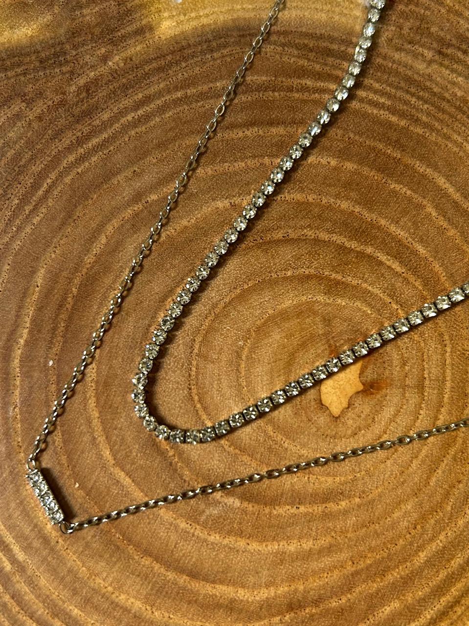 Elegant Crystal Bar Duo