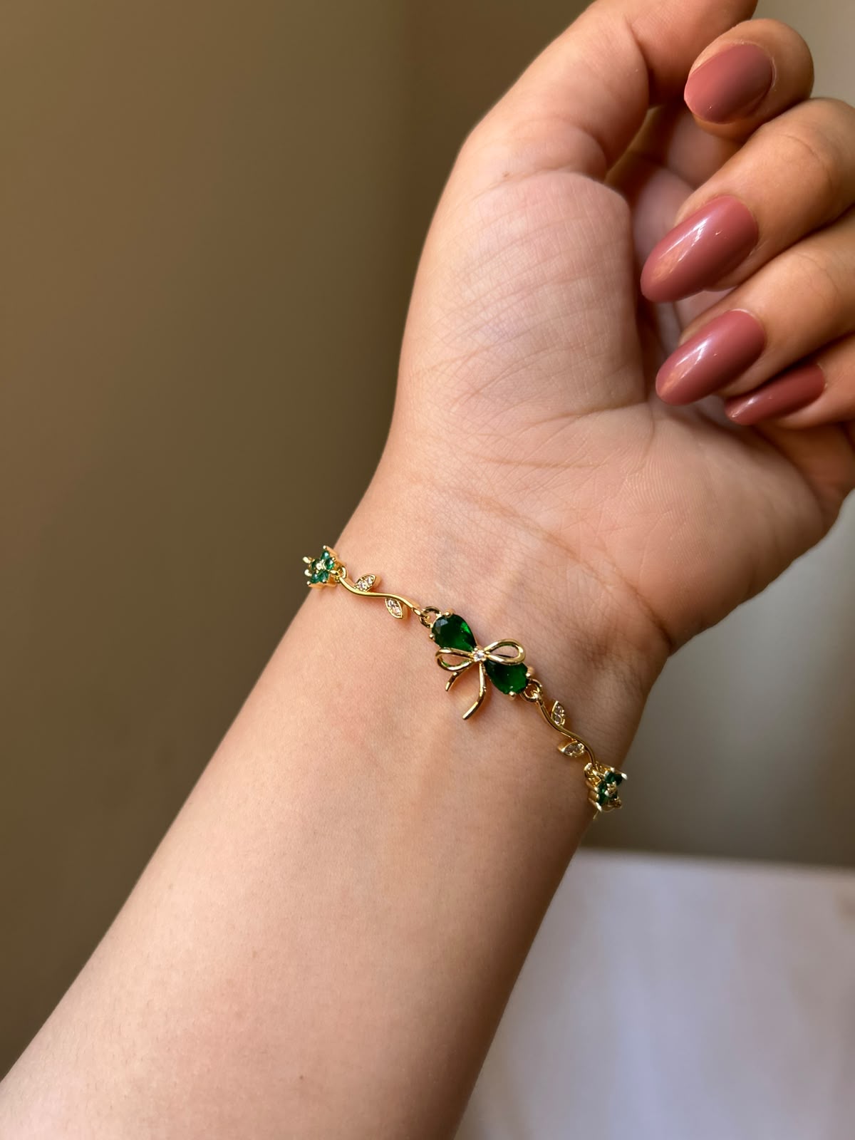 Colorful Ribbon Flower Bracelet