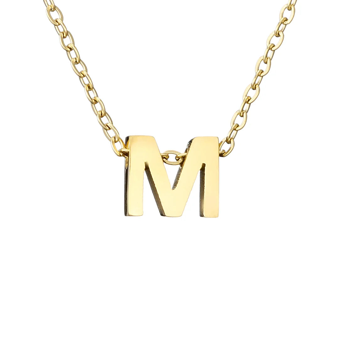 Golden letters Necklace