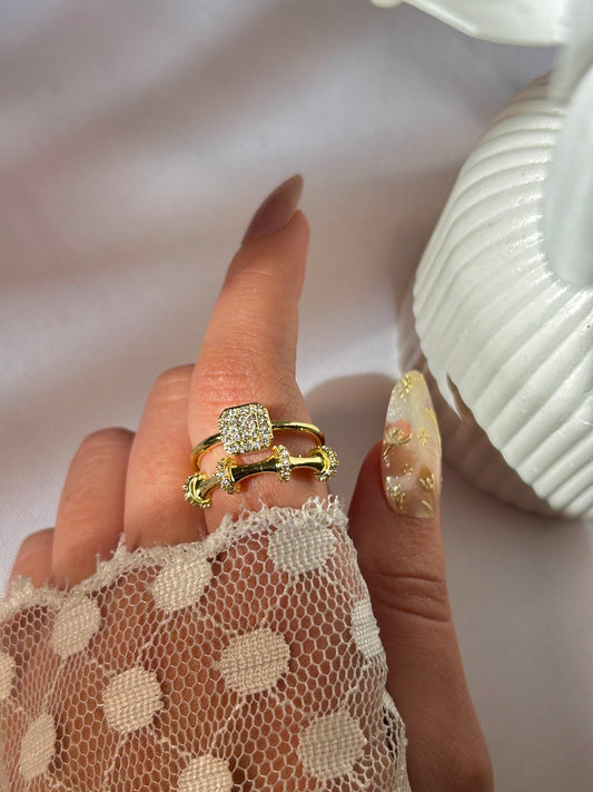 Luxe Geometric Stack
