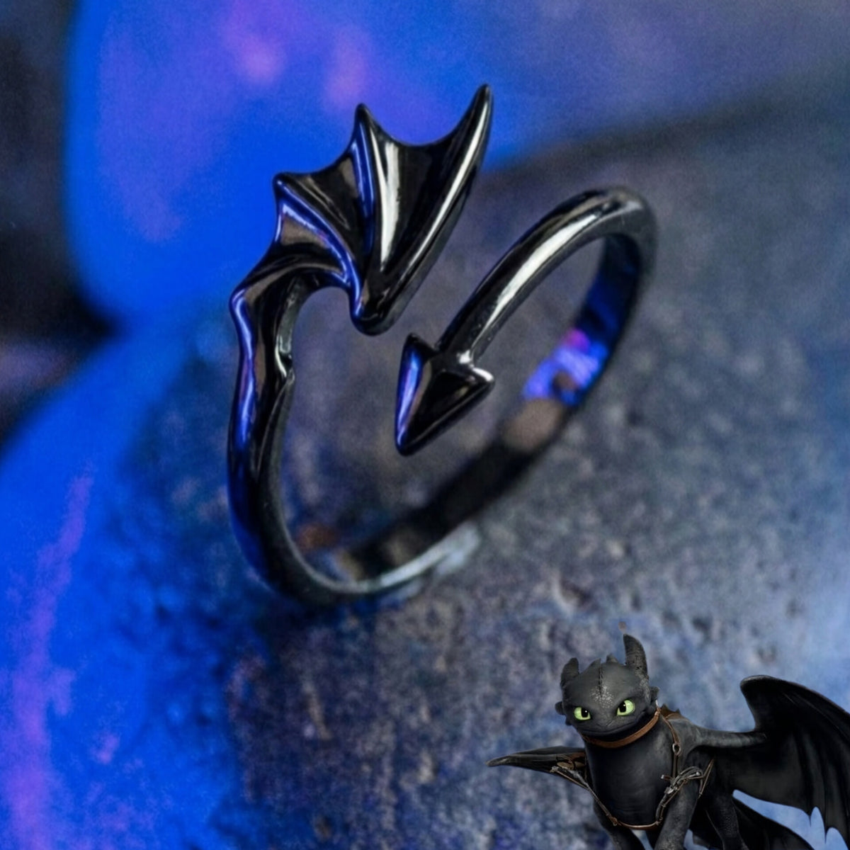 Dragon Couple Ring Set