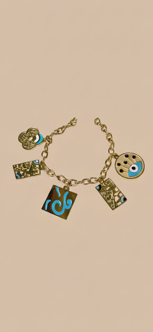 Heritage Gold Charm Bracelet