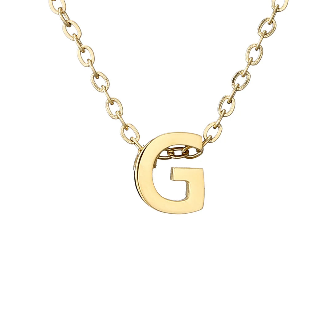 Golden letters Necklace
