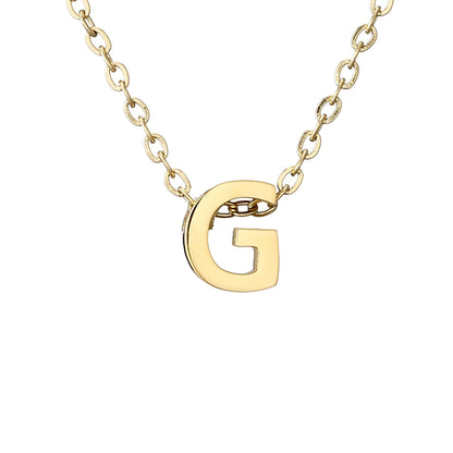 Golden letters Necklace