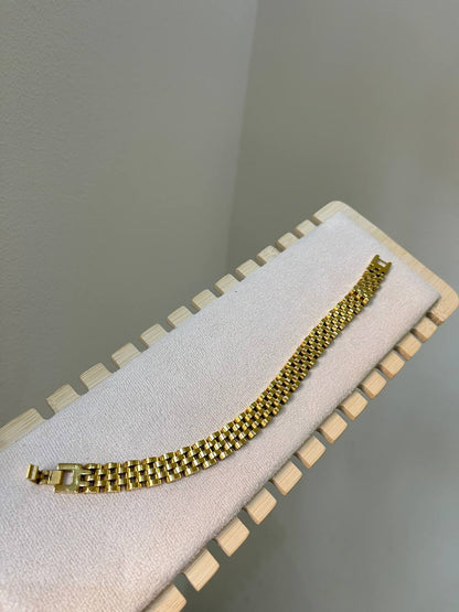 Classic Gold Link Bracelet