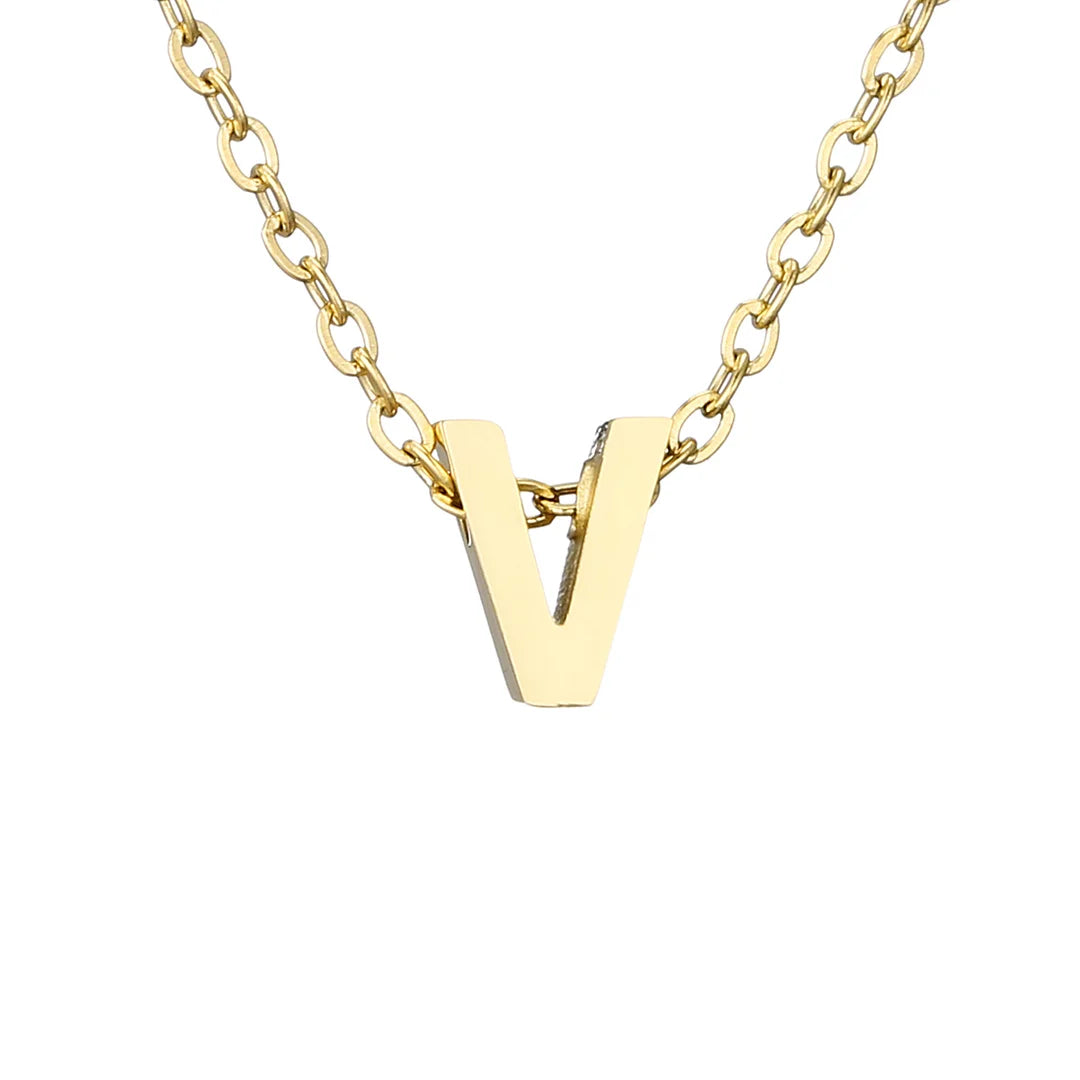 Golden letters Necklace
