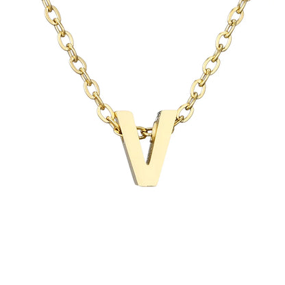 Golden letters Necklace