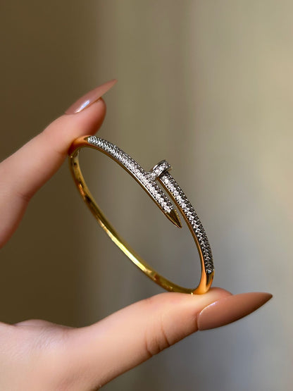 Gilded Sparkle Bangle