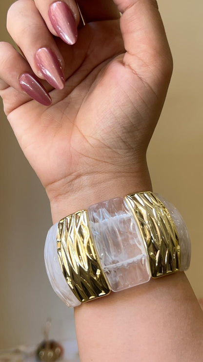 Vibrant Summer Acrylic Cuff