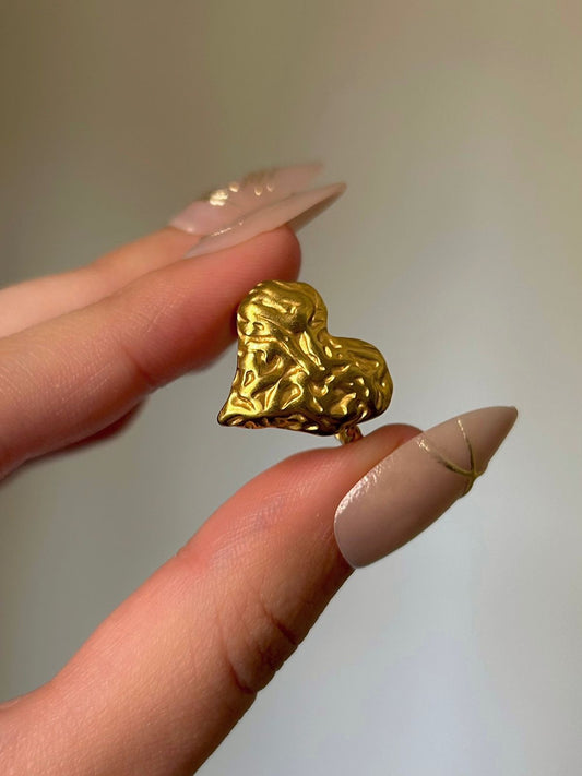 Molten Heart Ring