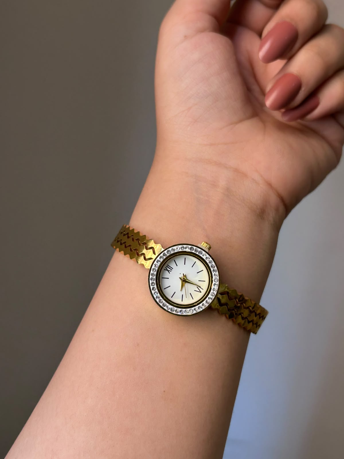 Zigzag Textured Bracelet Watch