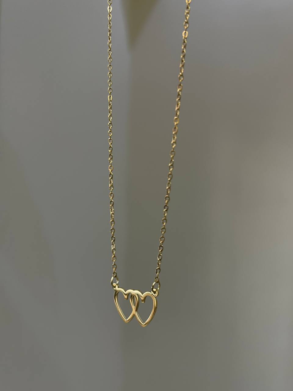 Eternal Interlocking Heart Necklace