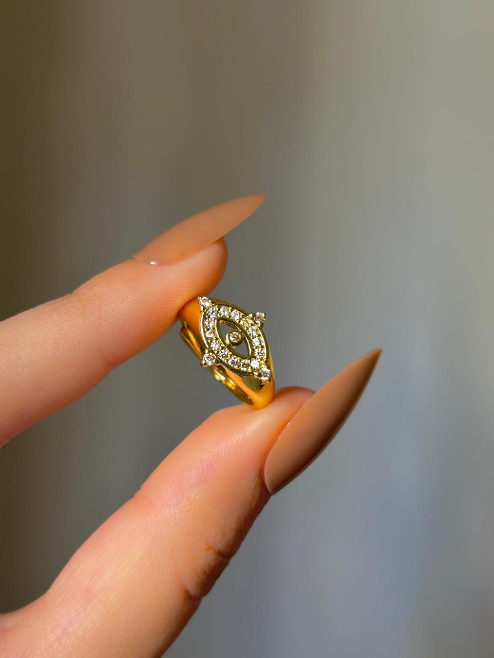 Mystic Eye Pinky Signet